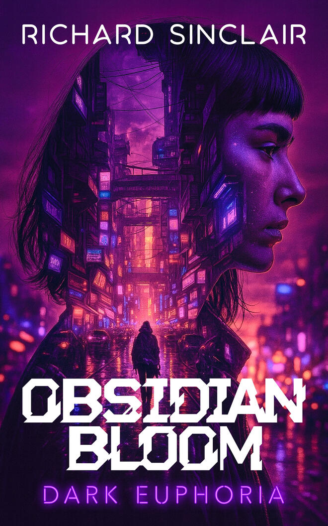 Cover of Obsidian Bloom: Dark Euphoria by Richard Sinclair