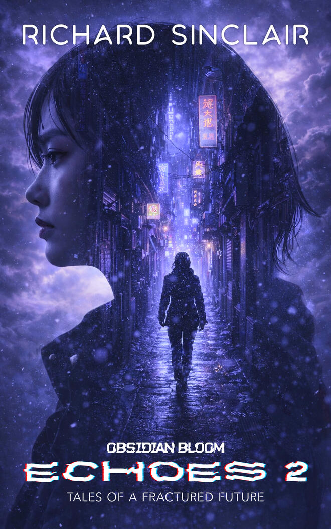 Cover of Obsidian Bloom: Echoes 2 by Richard Sinclair