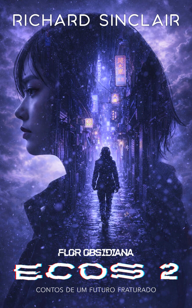 Capa de Flor Obsidiana: Ecos 2, de Richard Sinclair