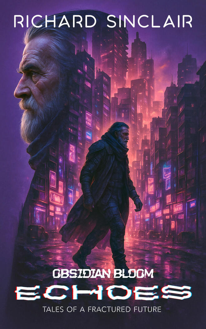 Cover of Obsidian Bloom: Echoes by Richard Sinclair