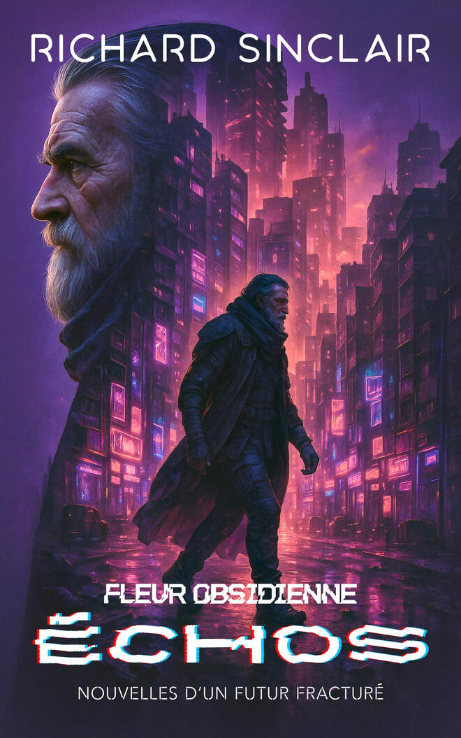 Couverture de Fleur Obsidienne : Échos, de Richard Sinclair