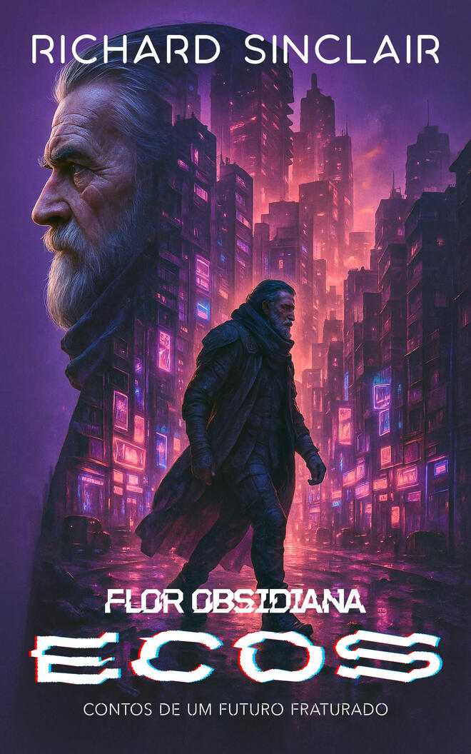 Capa de Flor Obsidiana: Ecos, de Richard Sinclair