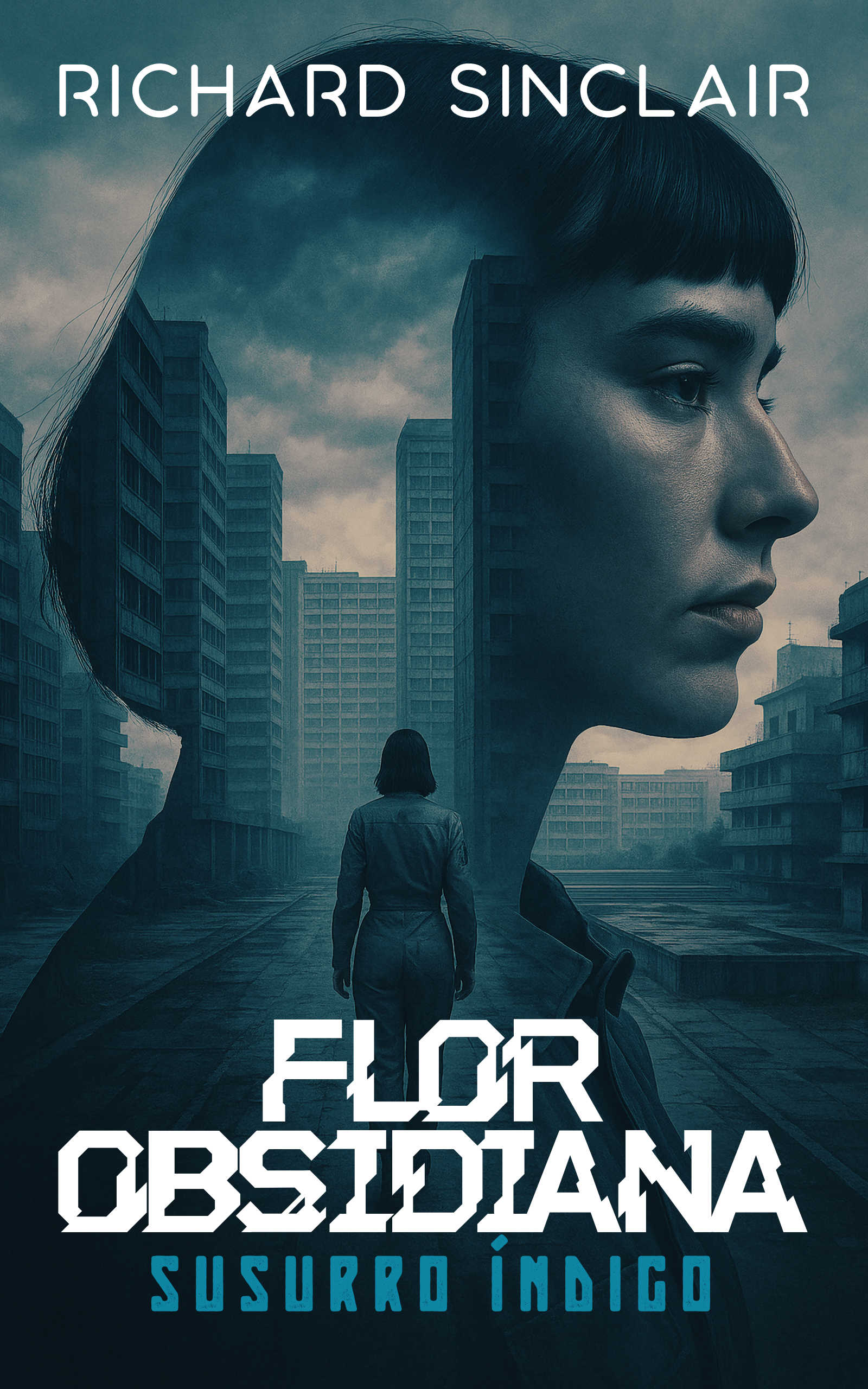 Portada de Flor Obsidiana: Susurro Índigo, de Richard Sinclair