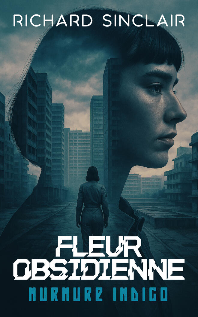 Couverture de Fleur Obsidienne : Murmure Indigo, de Richard Sinclair